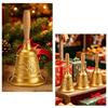 Creative Desk Christmas Bell Extra Loud Christmas Hand Bell Hand Cranked Bell  Holiday Decoration