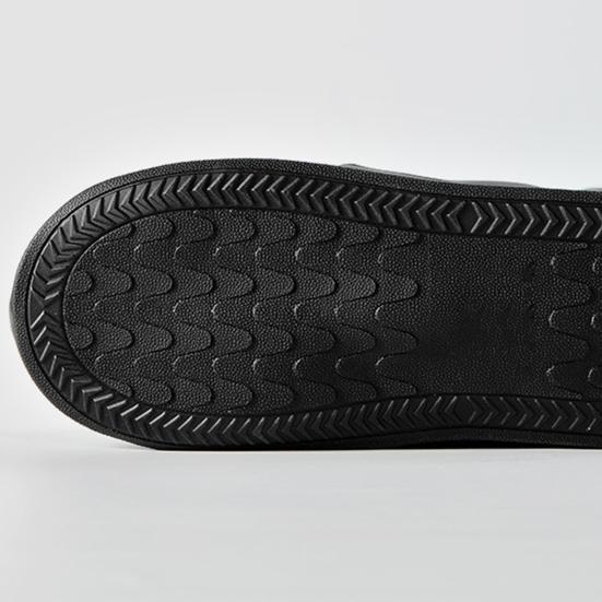 1 Pair Rainproof Shoe Covers Waterproof Non-Slip PVC Puncture Resistant Thickened Shoe Covers with Adjustable Elastic Band
