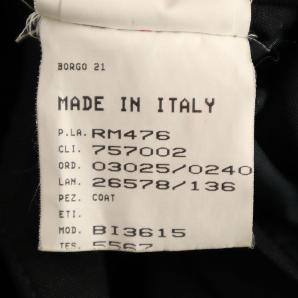 Giorgio Armani Laget i Italia trenchcoat 56 Kullsvart Biggs Herre Brukt