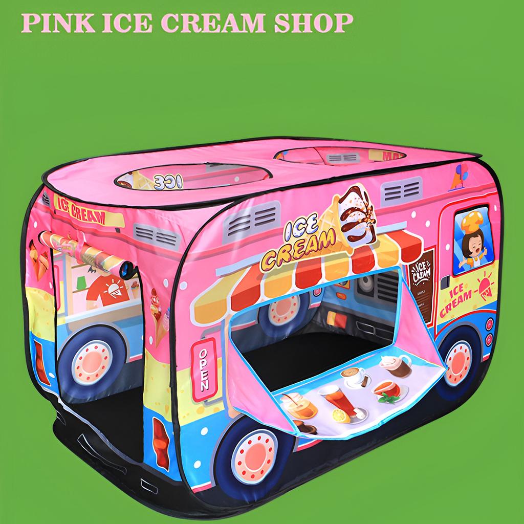 Children's Indoor Car Modeling Theme Play Ocean Ball Pool House Foldable Tent