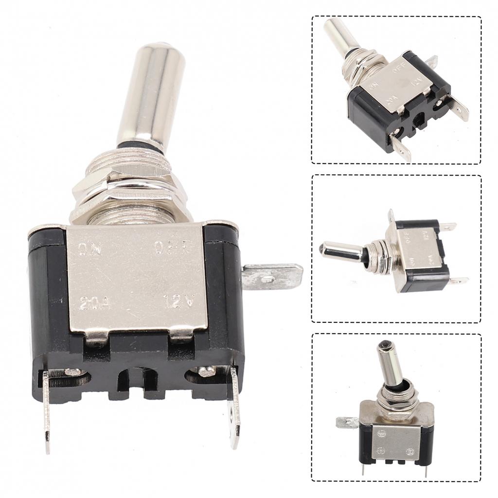 12V Illuminated On/Off Toggle Switch for Racing and Rally Vehicles
