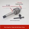 Morse Taper Shank Drill Chuck Set 1-13mm with Bench & Magnetic Drill Compatibility