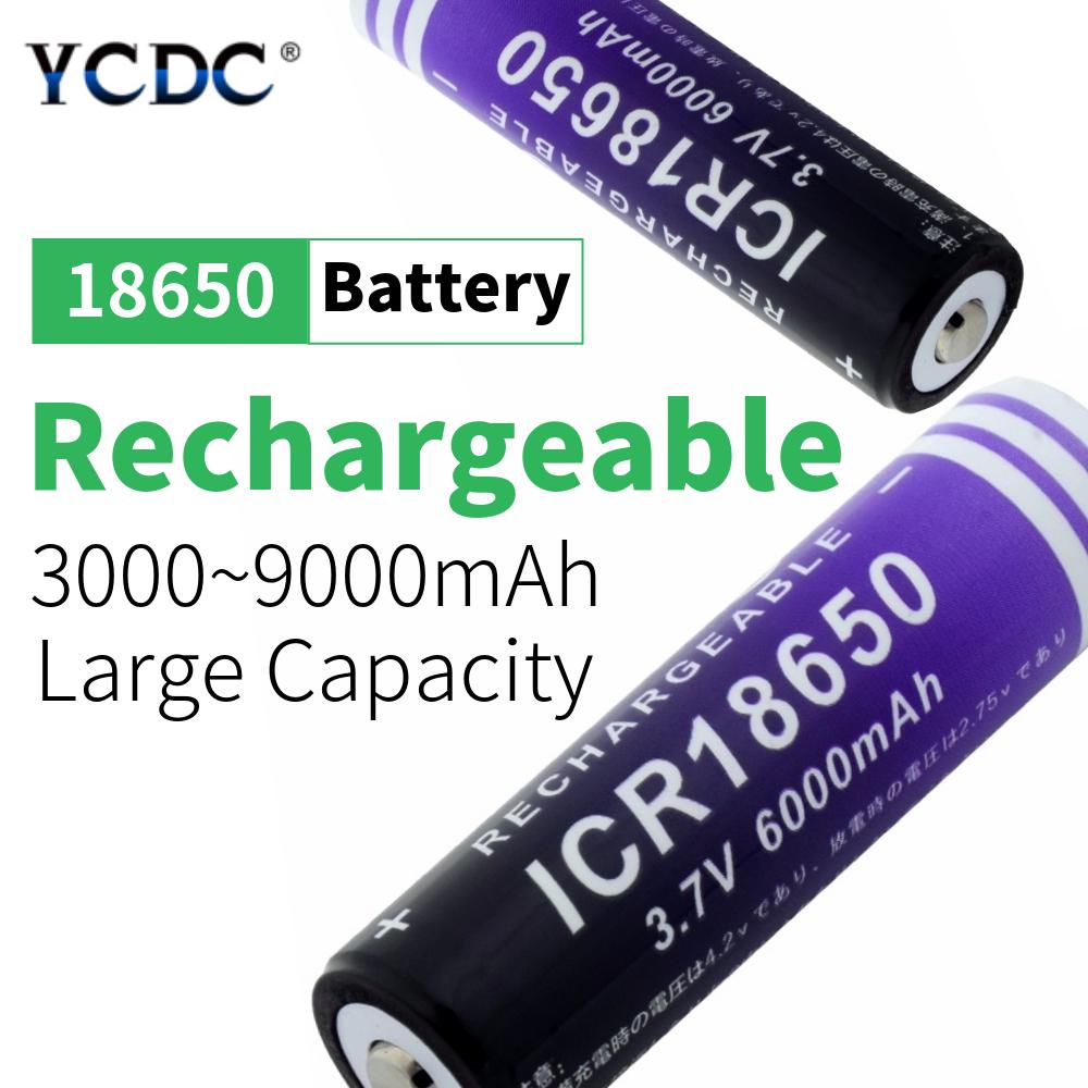 

3.7V 3000mAh 9900mAh 18650 Перезаряжаемая батарея для светодиодной фары
