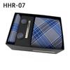 Paisley Men'S Tie Square Cuff Tie Clip Gift Box Set Business Casual Tie Black Gift Box
