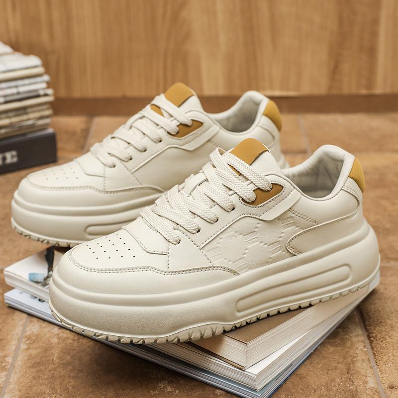 

Youth board shoes spring and summer new light and breathable fashion sports and leisure single shoes high quality fashion men 44 бежевый