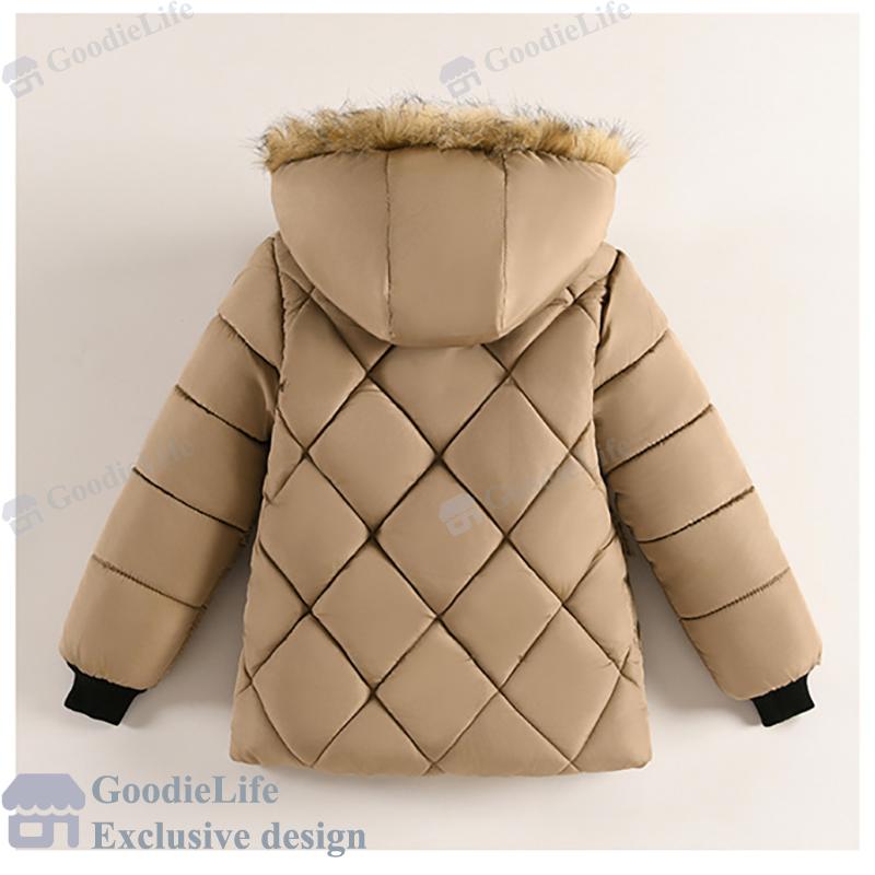Boys Winter Jacket Fashionable Down Coat Warm Padded Jacket Trendy New Style Outerwear for Kids