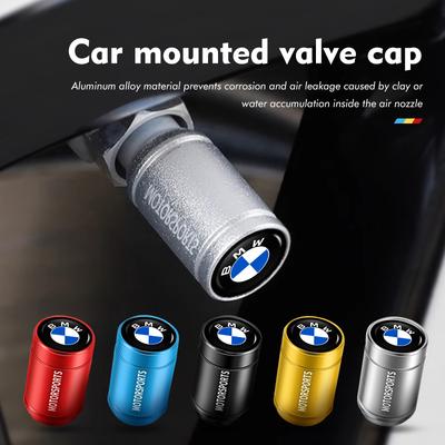 4 vnt. Automobilio padangų vožtuvų kotelių dangteliai Padangų dangtelis Apsaugantis nuo dulkių Automobilio aksesuarai Performance X1 X3 E39 E46 E90 F20 E60 F30 M3 M5 M4