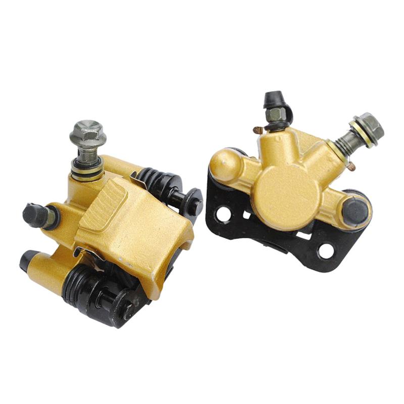 Plastic Front Brake Pump Caliper Adjustable Lever Red Disc Brake Assembly for ATV Motorcycle Parts