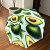 1PC Avocado LeafUmbrella-8-Rib Reinforced, Automatic Open, Lightweight & Durable, Cute Fashion Accessory for Outdoor-P177