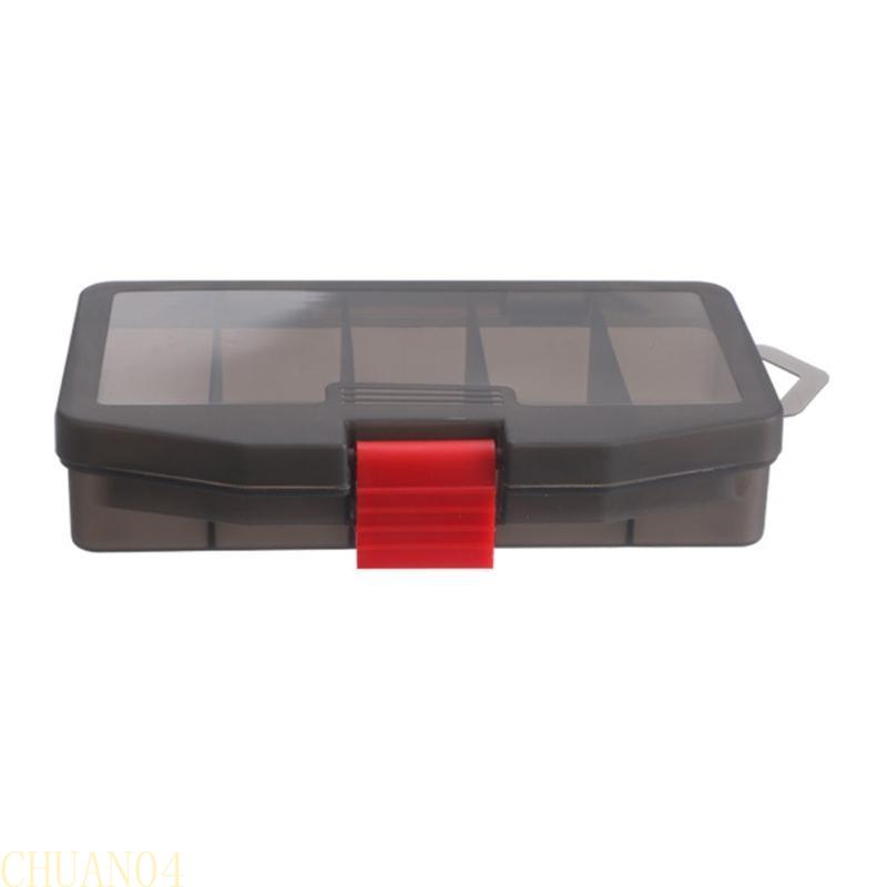A1A2 Detachable Compartments Fishing Lures Box Baits Case Fishing Tackle Storage Trays Hook Organizers Waterproof Lures Box
