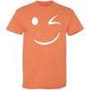 Happy Wink Smile Face Winking Funny T Shirt | Funny Shirts for Men Casual Style | Novelty T-Shirts USA Printed Shirt