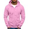 Men Full Zip Up Sweatshirts Long Sleeve  Pullover Tops Casual  And Tall Jackets With Pockets