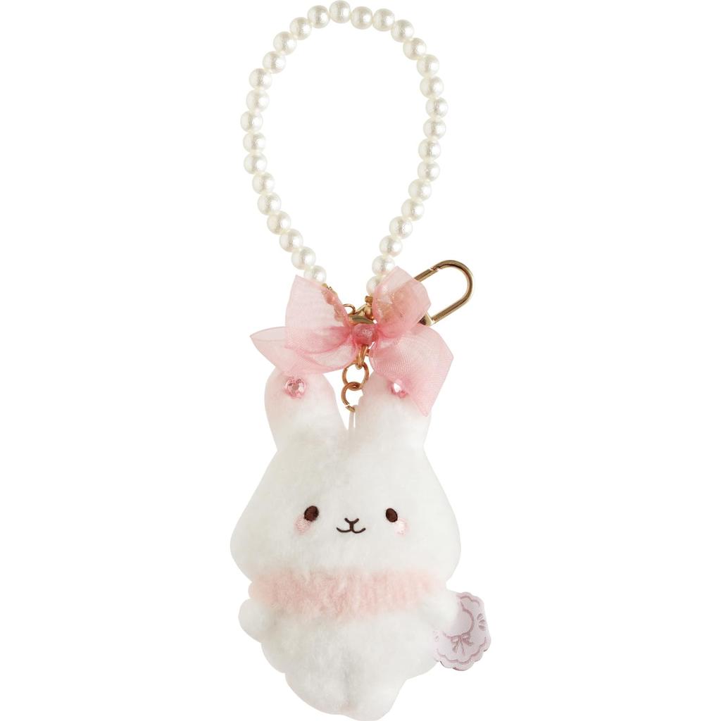 San-X Sugar Cocomo Hanging Plush Toy (MV76201) H9 X W6 X D5.5cm