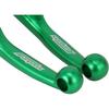 Dirt Bike Brake Clutch Lever Set,Pivot Adjustable Titanium Alloy for KLX 110 KLX110 KLX110L 10-25 Green