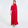 Sleeveless Plus size sexy  off the shouder new in dresses for women casual maxi long summer party dress