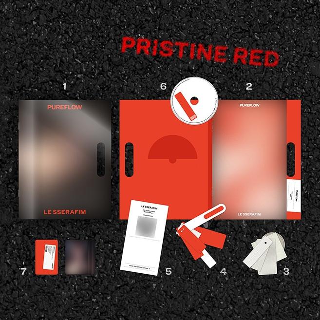 Précommande 2ème Album Studio LE SSERAFIM PUREFLOW pt.1 Version Compacte. & ACHETER POB