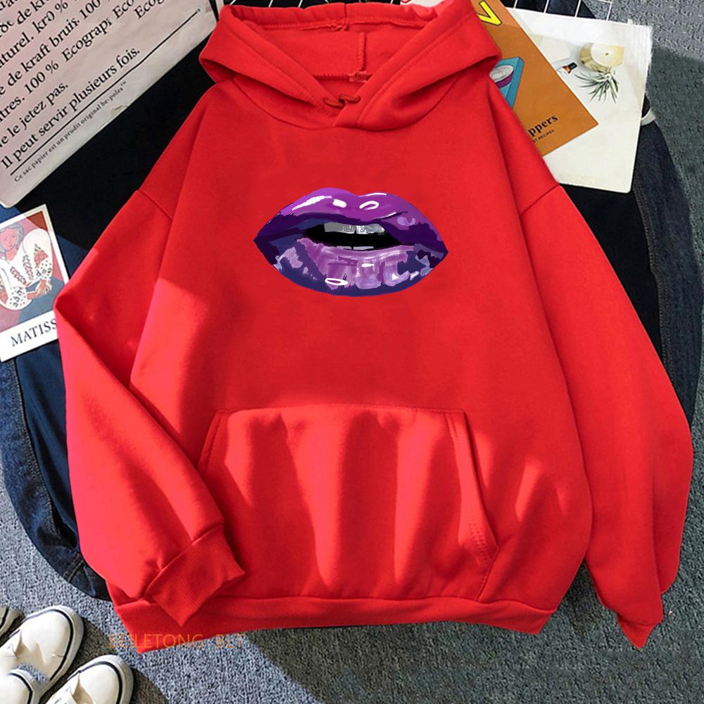 Purple Kiss Hoodies Korean Sweatshirts Fleece Comfortable Women Men Hooded Pullovers Sudaderas Ropa Mujer Girl