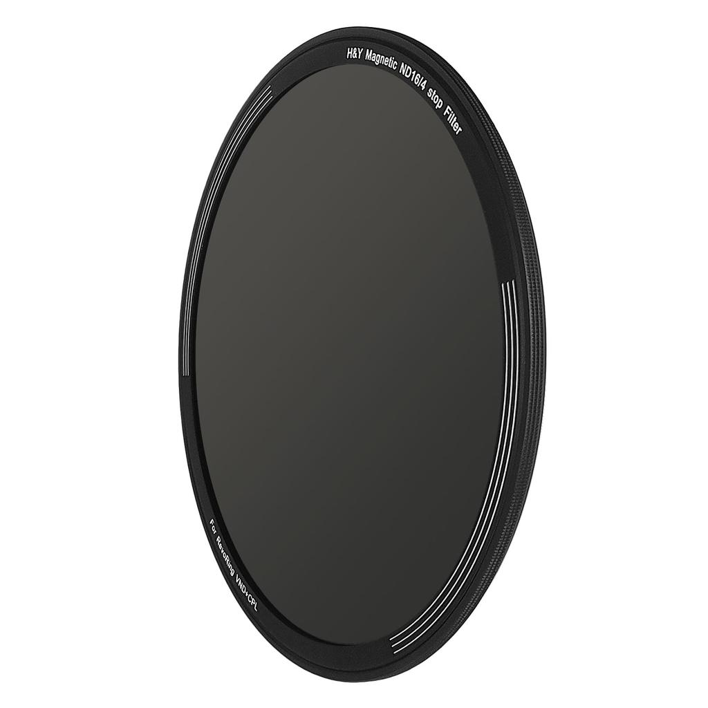 ND Filter ND16 for REVORING Magnetic Filter for Revoling Rings H&Y 58-77mm - Anti-static, Anti-fouling, Water-repellent, Scratch-resistant RMN16-77
