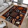 1PC African Patterns Anti-slip Carpet, Suitable for Office, Bedroomand Playrooms. It Can Also Be Used As a Sofa Footrest cover-W54