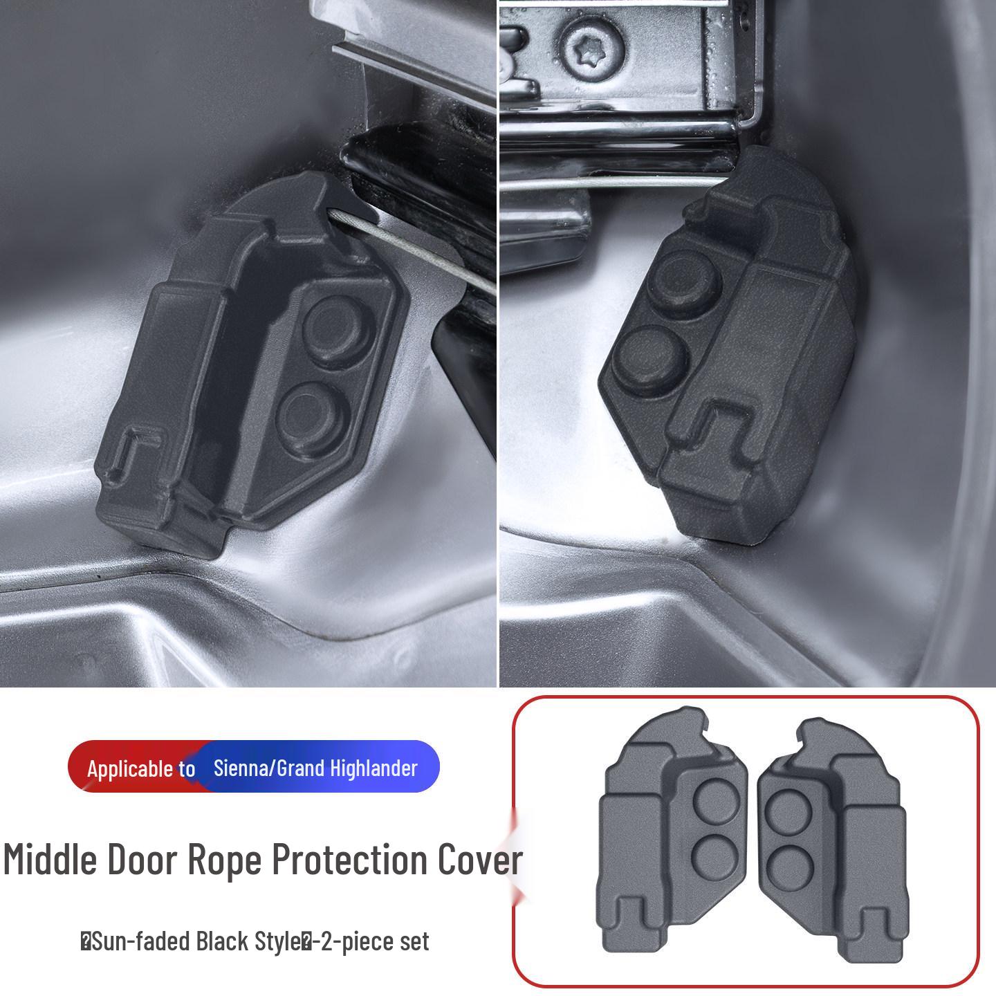 Toyota Sienna Side Door Pull Rope End Protector for Middle Row