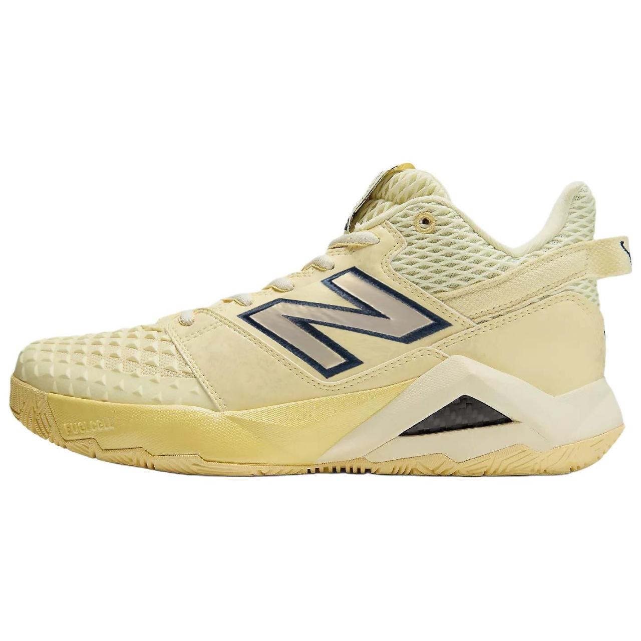 New Balance Coco CG2 Tennisschoenen Dames Mid Top Sunrise Soft Light & 39 beige