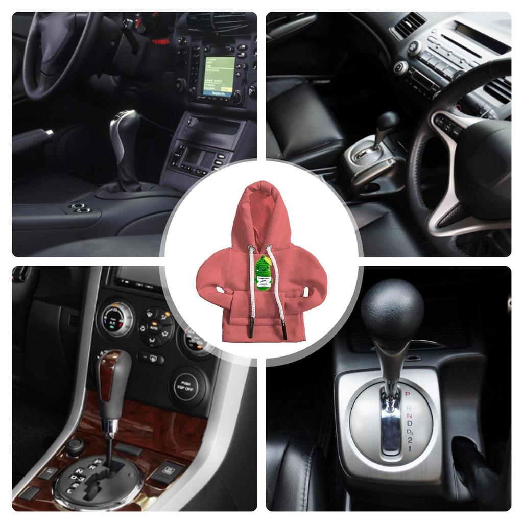 SOUFLY Car Gear Shift Cover Hoodie,Car Shift Gear Cover for Store Car | Funny