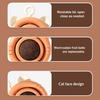 Catnip Ball Cat Toy Rotatable Cat Lick Ball Safe Cat Chew Toy with Adhesive for Kitten Teething Wall Mounted Catnip Toy