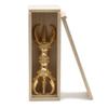 Kurita's Special Buddhist Statue [Hokki] Sanko Vajra, 15cm, Carved from Cypress Wood with Gold Leaf Finish, Includes Paulownia Wood Box, Product