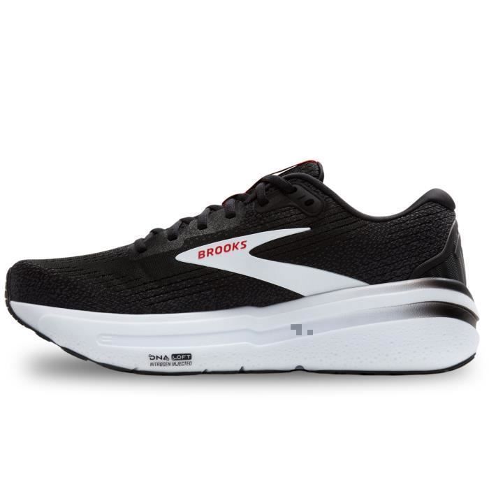 Chaussure De Course - Brooks - Ghost Max 2 - Noir - Lacets - Plat