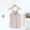 Women's Padded Camisole: Steel-Free Bra, Slimming Design, Beautiful Back Detail