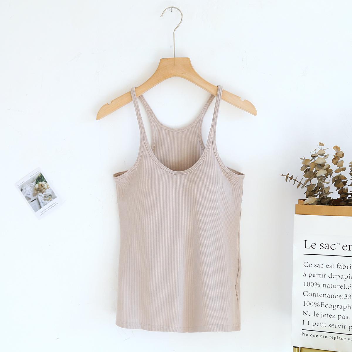 

Женская стеганая майка: Бюстгальтер без стали, утягивающий дизайн, красивая спинка XL светло-серый