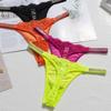 Elegant Rhinestone Lace Velvet Thong - Sexy, Fashionable, and Comfortable Women's Underwear
