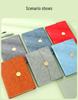 Custom Logo Leather Journal Set: Laptop Gift Box with Three-Fold Thickened Notebook for Creative Business.