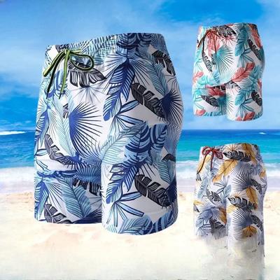 Five-point Beach Pants Style Swimming Trunks Loose Seaside Men's Swim Trunks Can Be Put Into The Water