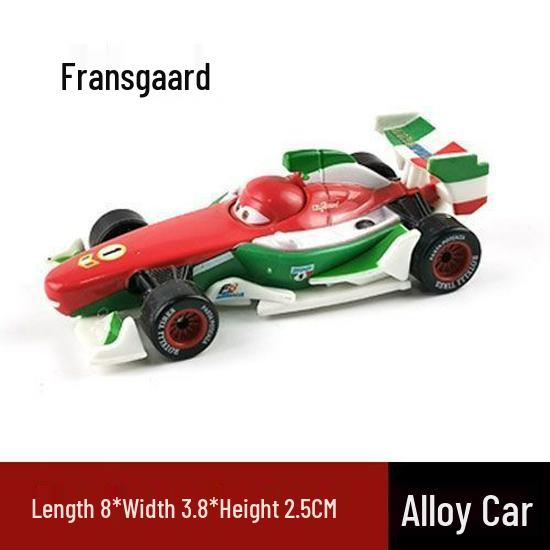 Authentic Alloy Car Set: Lightning McQueen, Mater & King - Road Rage Toys Collection for Kids