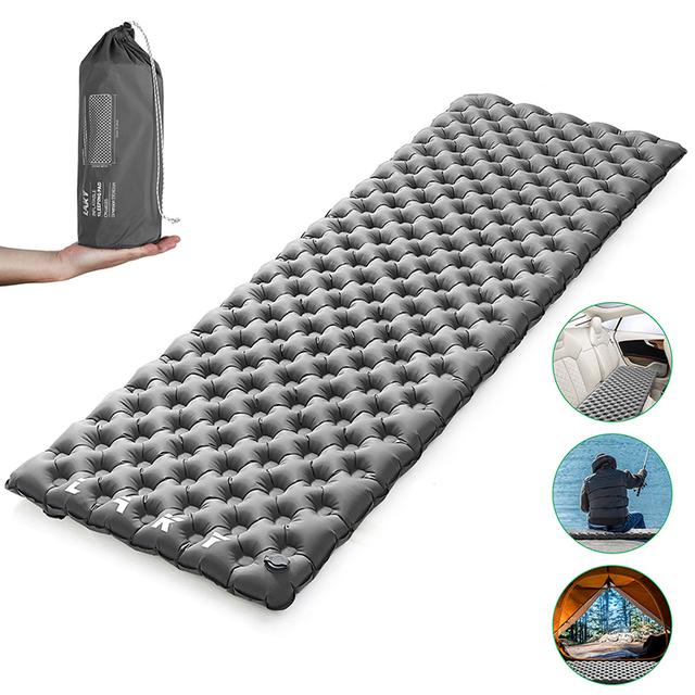 Samopompująca gruba ultralekka mata kempingowa na zewnątrz, materac, mata do spania