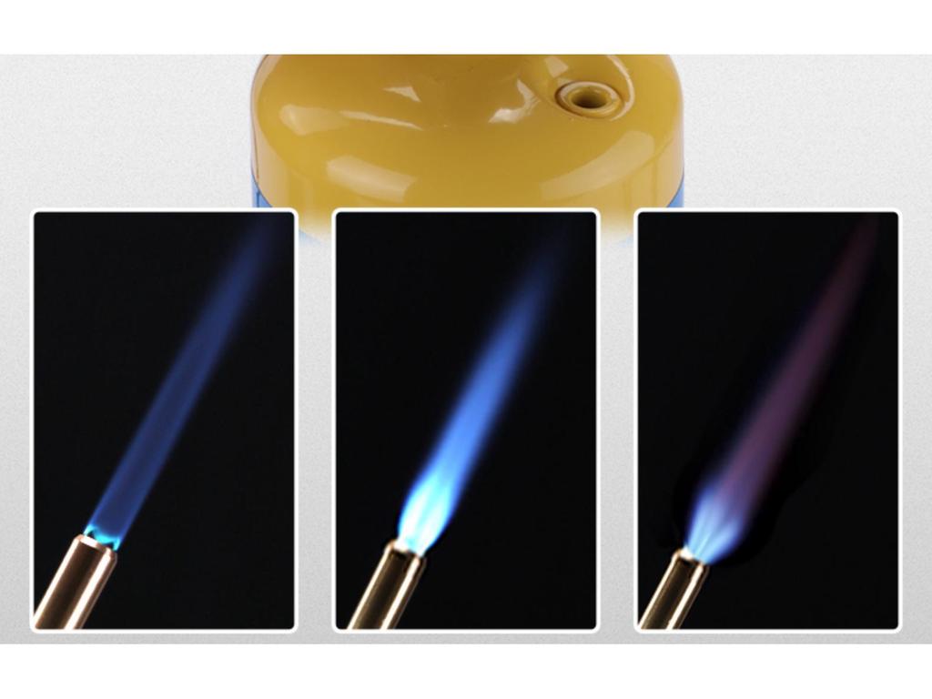 American High-Temperature MAPP Gas Welding Torch for Refrigeration Repair - Portable, Oxygen-Free Flame