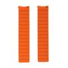 2Pcs Watch Strap Silicone Universal Magnetic Watches Band for Amazfit GTR 3 3 Pro 22mm Grey Orange