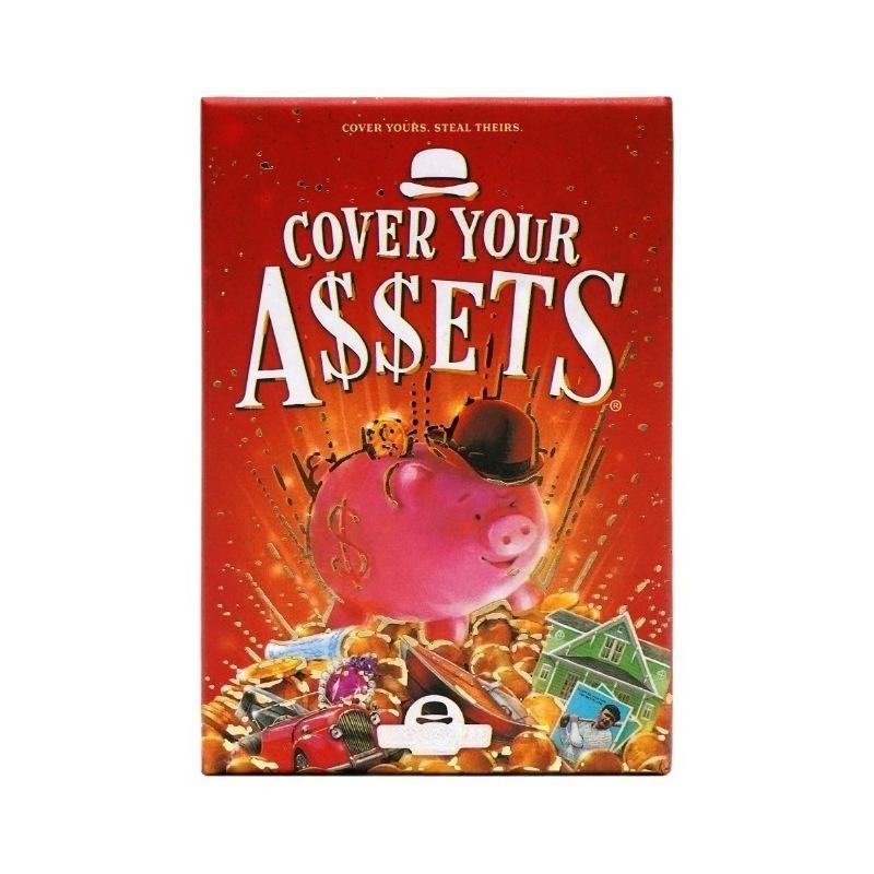 Cover Your Assets Card Family Party Entertainment Playing Board Game Cards Gift