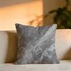 Marble Texture Cushion Cover Cozy Velvet Throw PillowSoft Warm Cushion For Sofa  Bed