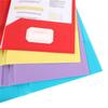 1/6Pcs Two-Pocket Folder Letter Size Folders with Pockets Holds 100 Sheets Document Organiser Presentation File Folder