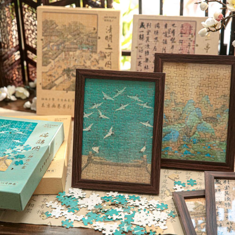 

Desktop Ornaments Blessings Jigsaw Puzzle 108 Pieces Puzzle Wedding Birthday Gift A