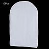 10Pcs Household Transparent Hanging Clothes Garment Suit Dust Cover Coat Protector Bag(60x80cm For
