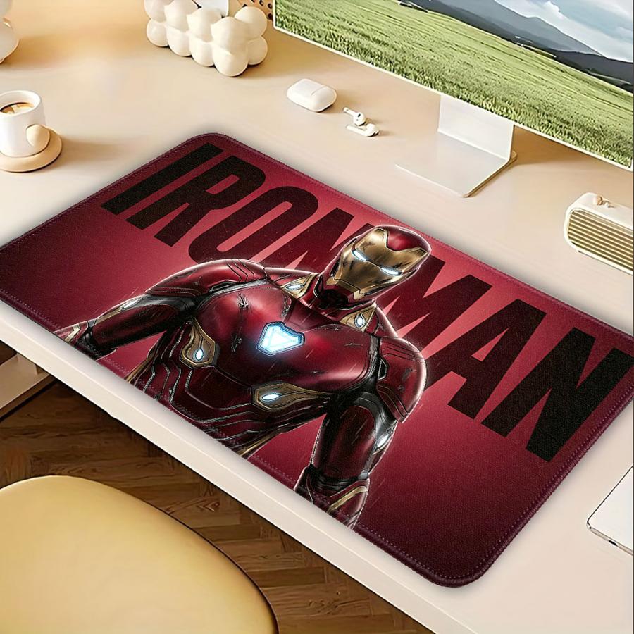 

Mouse Pad Desk accessories Game Console Pad Computer Laptop Pad Keyboard Mouse Pad office Pad overlock Marvel Iron Man Cool 220x180x2mm