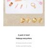 Wooden Pretend Play Makeup Toys Simulation Cosmetics Set Girls Play  Hairdressing Simulation Make Up Preschool Toys