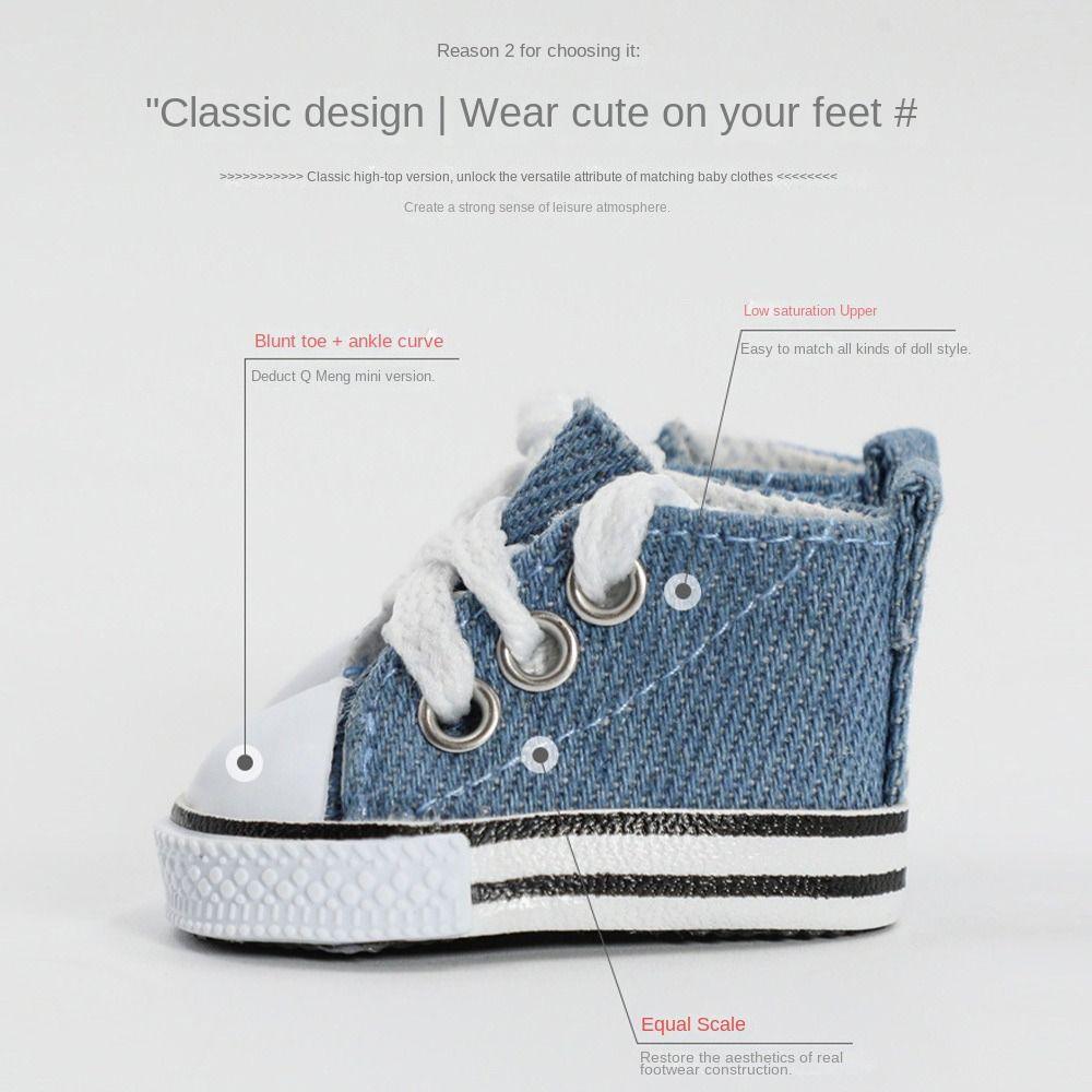 Multiple Styles Dolls Shoes Hand-made Dressing Replacement New Canvas Shoes Doll Toys