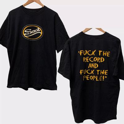 Snot Band Ottieni una T-shirt Double Sided Nu Metal Taglie Complete S-4XL