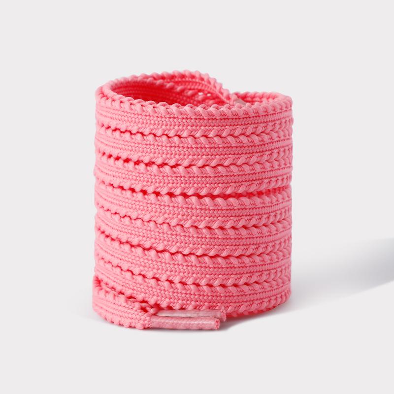 Sonic 1112 Black & White Elastic Flat Sports Shoe Laces