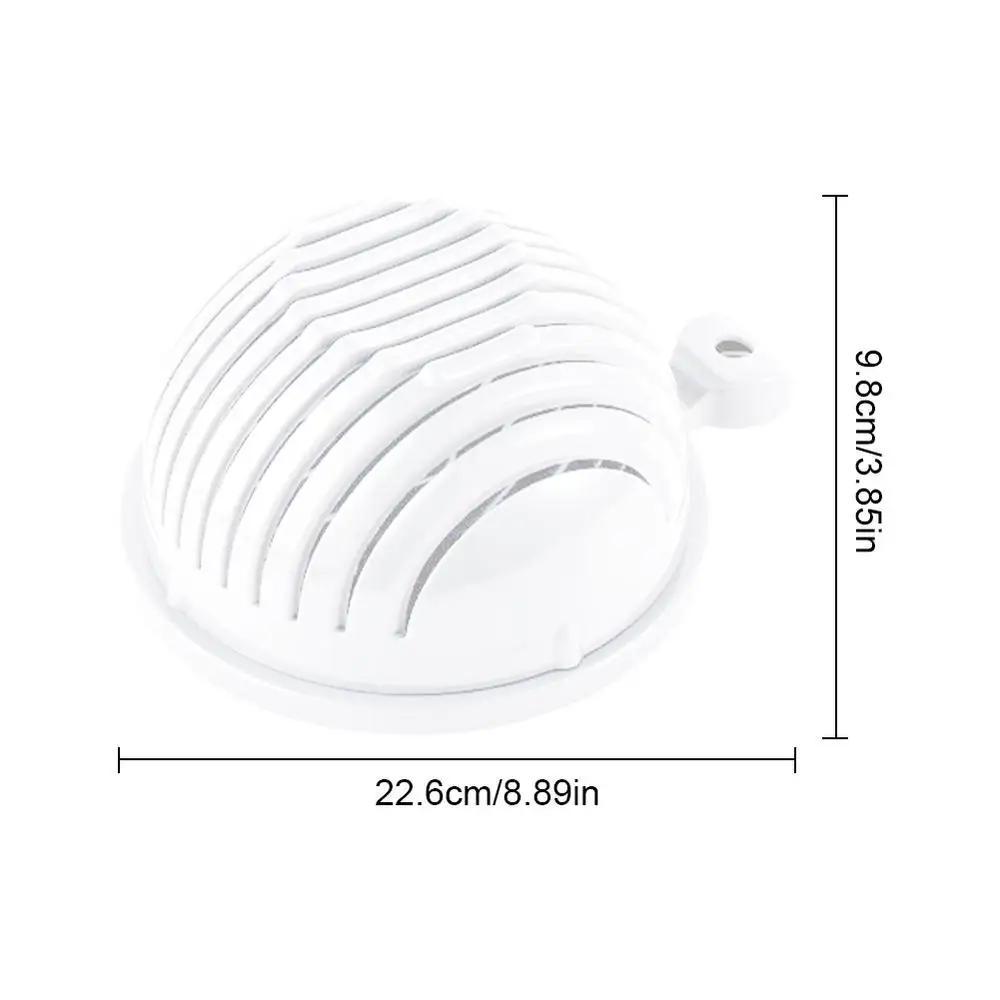 

Фруктовая и овощная нарезка Чаша для нарезки салата Овощерезка Чаша для нарезки фруктового салата Овощерезки Аксессуары для салата белый