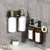 Wall Mounted Bathroom Storage Rack Creative Lotion Dispenser Holder  Bathroom Supplies